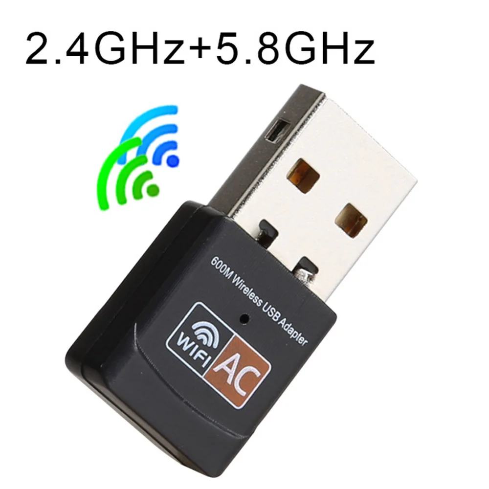 Беспроводной USB адаптер 600 Мбит/с 2 4/5 8 ГГц|Беспроводные адаптеры| |
