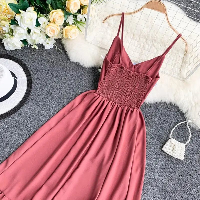 2019 новые модные женские платья длинное пляжное тонкое летнее платье|Женские