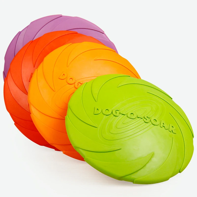pet rubber flying discs molars Tooth Cleaning for cats and dogs Teddy training toys.PetStreet Dog Toys | Дом и сад