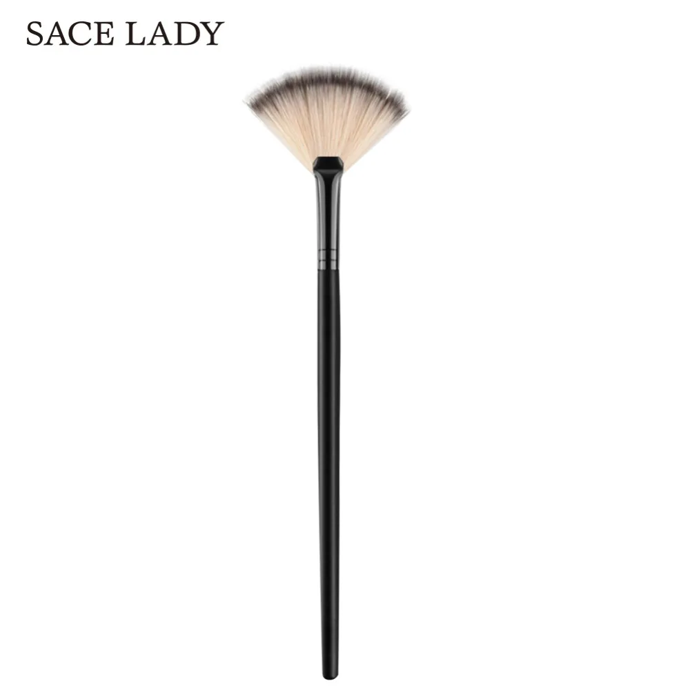 SACE LADY 1 шт . профессиональные женские кисти из мрамора Кисть для макияжа мягкая