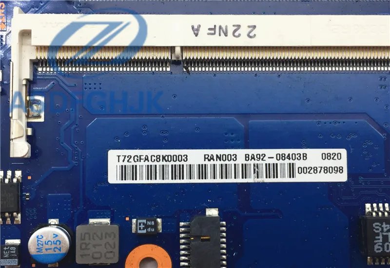 Материнская плата для ноутбука телефон Samsung NP370R4V модель NP370R4E NP370R5E протестирована