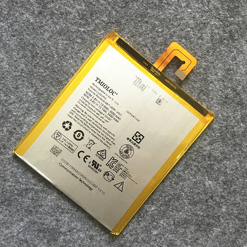 L13D1P31 3500 мА/ч, Батарея для lenovo tab 7 essential TB-7304F TB-7304N TB-7304i
