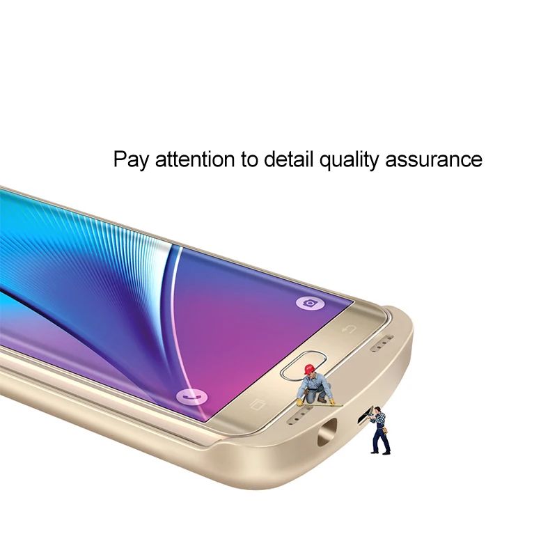 Neng Новый 4200 мАч зарядное устройство чехол для Samsung Galaxy S7 батарея беспроводной