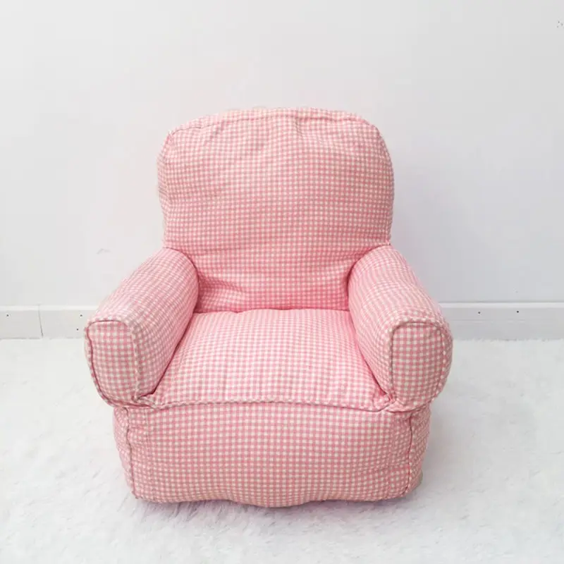ALWAYSME с наполнителем 38X35X47 см Детские или младшие диванные кресла Bean Sofa Chair Removal-Able Wash PP Хлопок& мяч материал