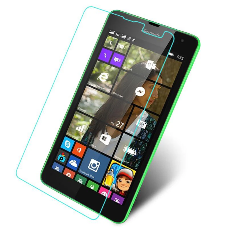 HD Прозрачная Взрывозащищенная пленка из закаленного стекла для Nokia Microsoft Lumia 640XL 640