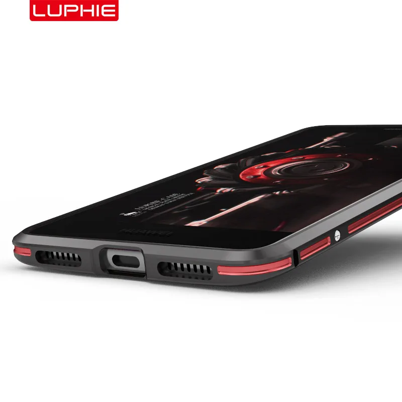 Huawei mate 9 case оригинальный luphie роскошь ультра тонкий алюминиевая рама для huawei mate9