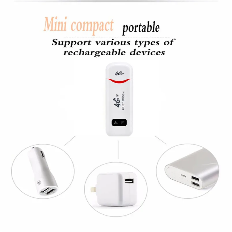 TIANJIE 4G WiFi lte-модем USB беспроводная точка доступа sim-ключ для Windows Mac OS