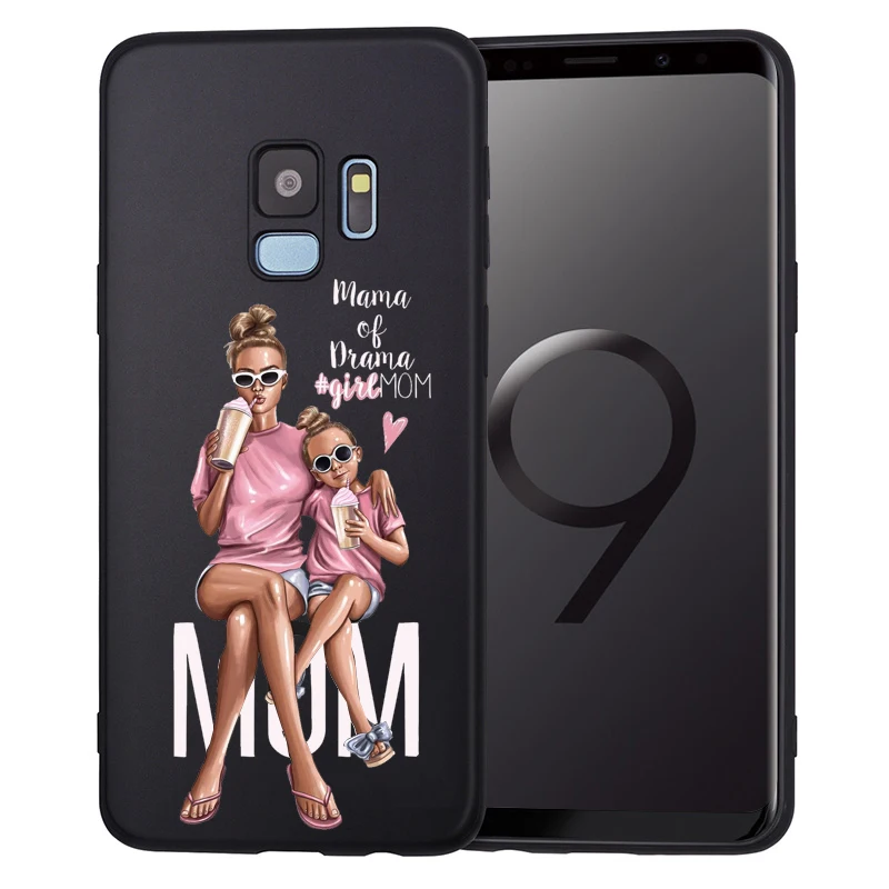 Детские Мышь I Love Mama Мышь супер для мам и дочек, чехол для телефона для samsung Galaxy S9 S8 S10 плюс S7 S6 край S10 Lite Note9 8 Семья чехол Etui
