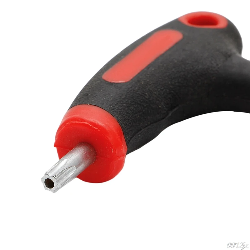 1 шт. Т образная рукоятка Torx и шестигранный ключ отвертка инструмент T10/T15/T20/T25/T30/T40