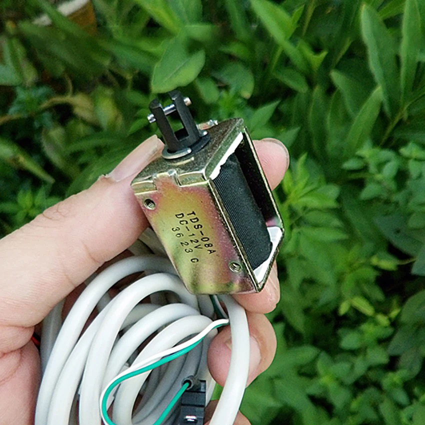 1 шт. всасывающего типа Электромагнит TDS 08A рамка тип постоянный DC12V 0.9A