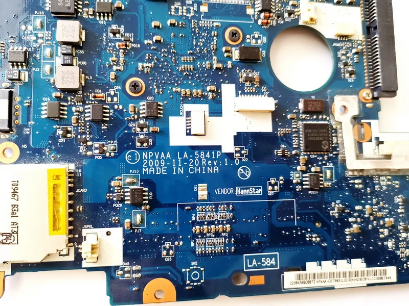 Оригинальная материнская плата для ноутбука Toshiba NB300 NB305 NPVAA LA 5841P протестирована