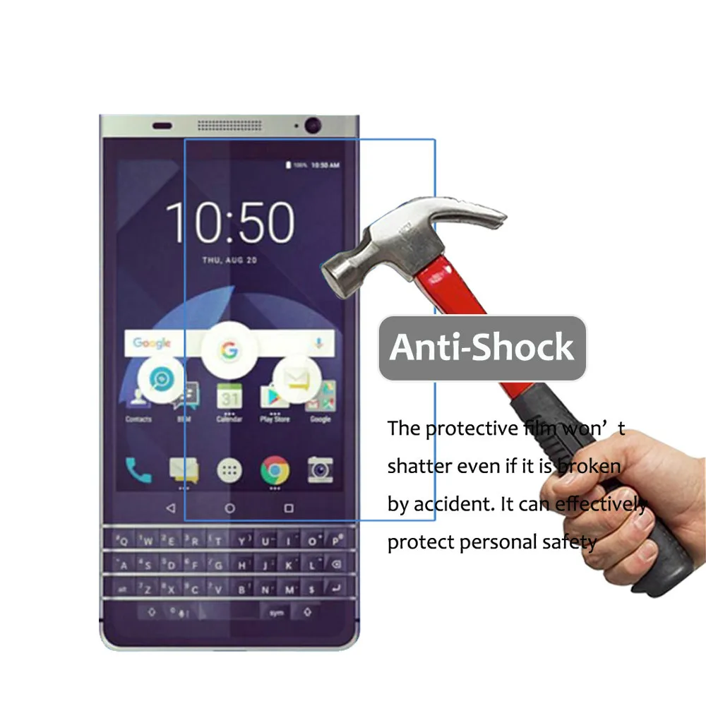 Для Blackberry Keyone / Mercury DTEK70 7H Противоударная мягкая защитная пленка из ТПУ