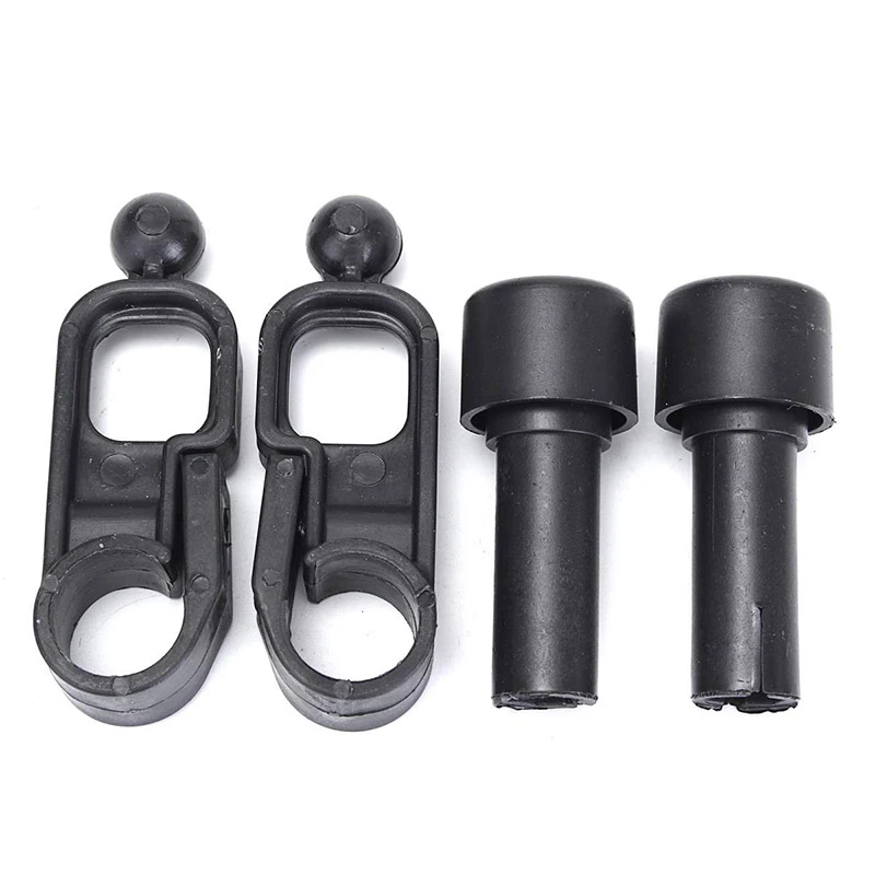 1 пара PP Мотоцикл Ветер Дефлектор Handguard рука Guard протектор щит черный