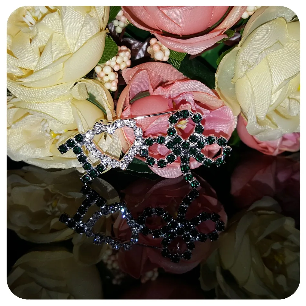 Стразы брошь в виде шампанского ювелирные изделия I LOVE Shamrock булавка с надписью |