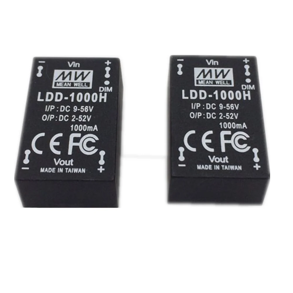 Светодиодный Meanwell ldd 1000H 700H 600H 500H 350H dc-dc источники постоянного тока шаг вниз светодиодный драйвер