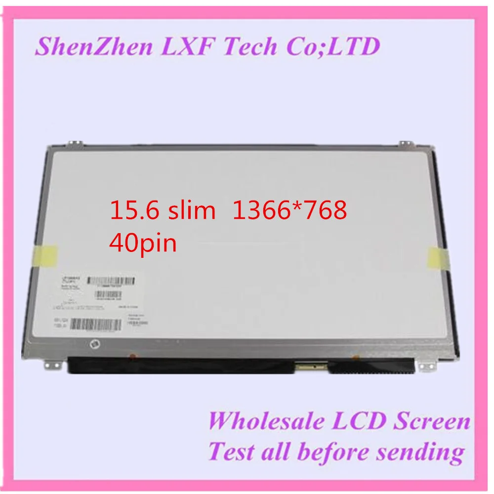 15 6 &quotноутбука светодиодный ЖК дисплей тонкий Экран HD Дисплей 40pin Замена для Asus