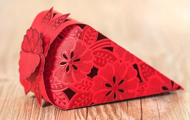 Ажурная Сладкая коробка креативные корейские свадебные принадлежности