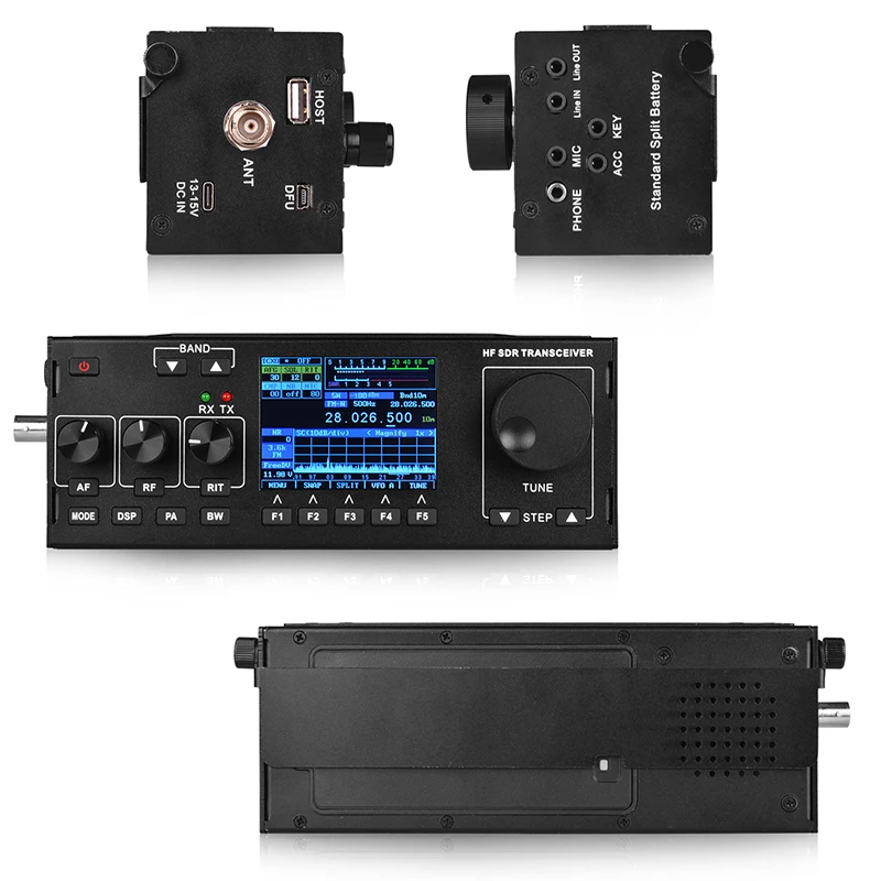 Новое поступление RS-978 SSB HF SDR HAM Радио 1,8-30 МГц SSB HF трансивер с 3800 мАч литий-ионный аккумулятор