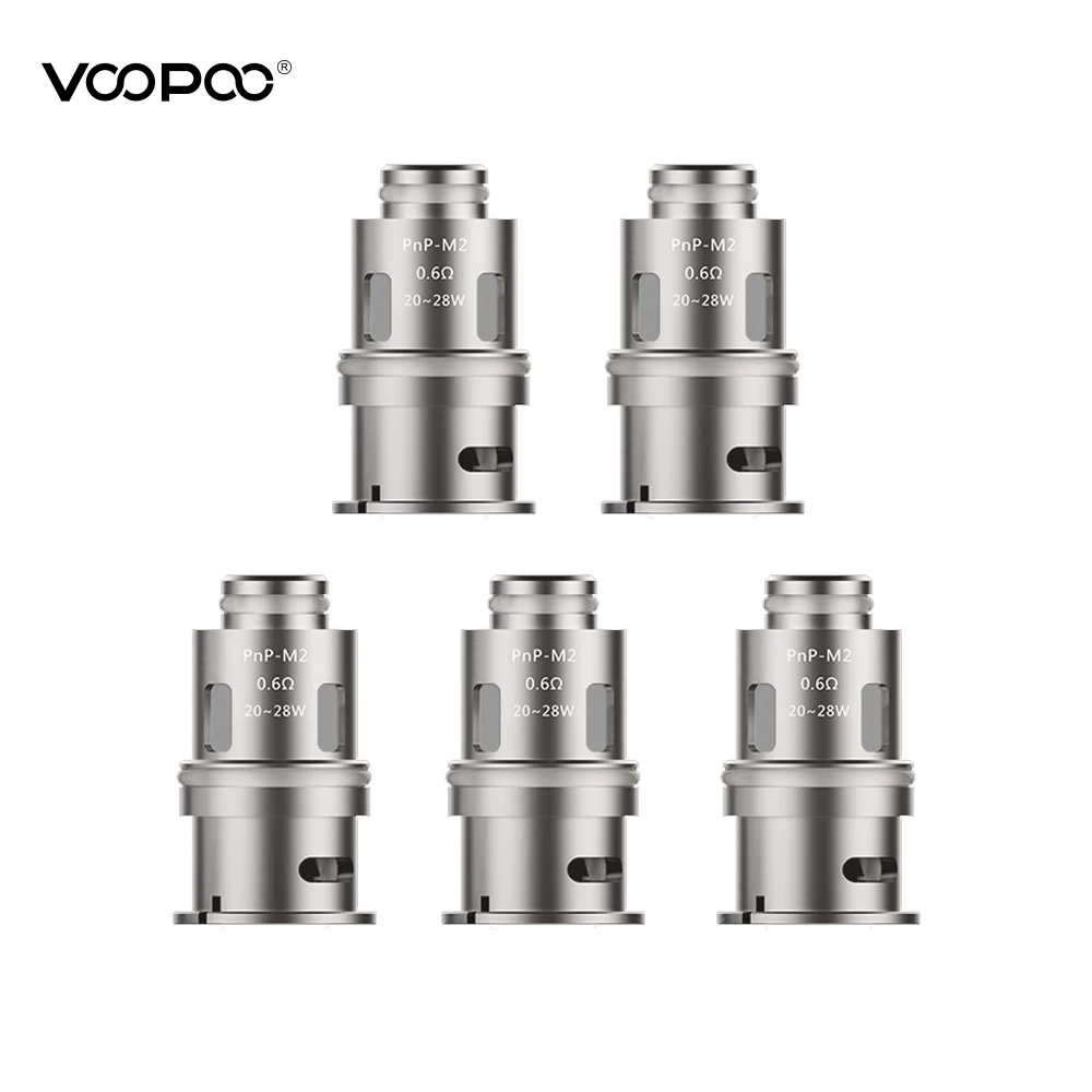 Оригинальные мотки VOOPOO Drag Baby Trio 5 шт. 15 0 8ом Керамика/Pnp C1 1 2 Ом двойная/0 6ом одна