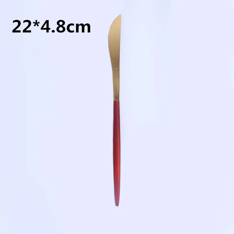 4Pcs/set Dinnerware Set 304 Stainless Steel Black Gold Cutlery Knife Fork Flatware Tableware |