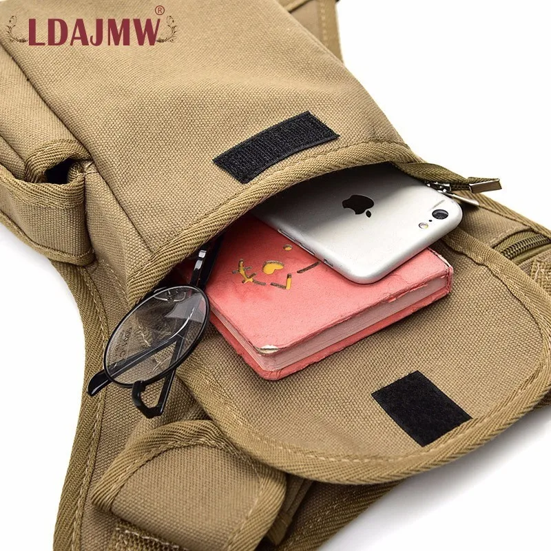 LDAJMW холщовый Набор для талии и ног многофункциональная сумка мужская отдыха