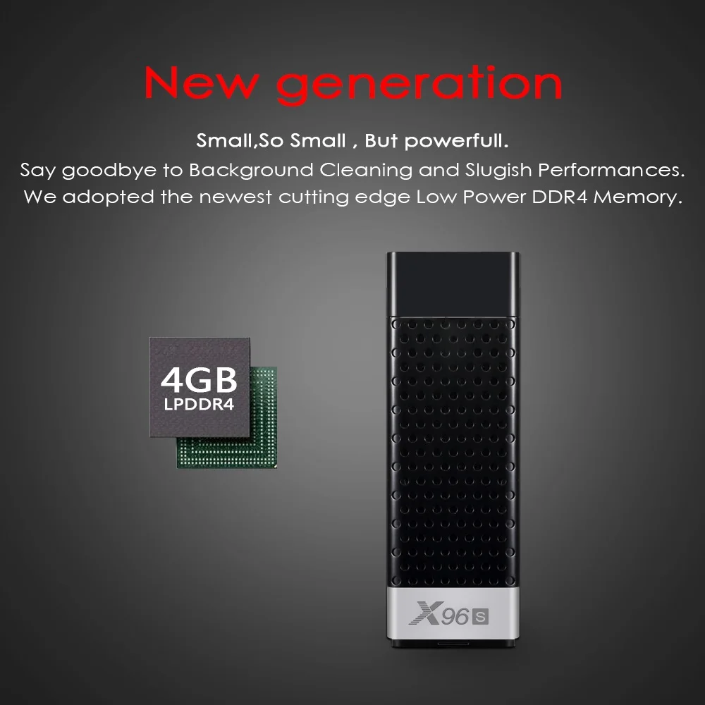 X96S Смарт Фильмы и ТВ коробка Android 9 0 четырехъядерный процессор Amlogic S905Y2 Wifi 4 ГБ 32