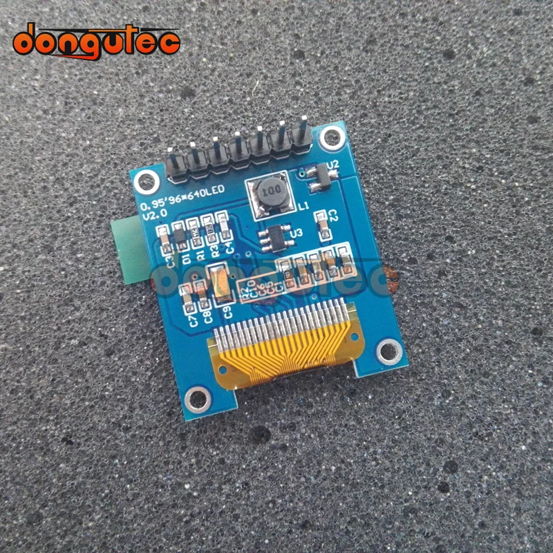Dongutec 0 95 дюйма SPI полноцветный OLED дисплей DIY модуль 96x64 LCD для Arduino SSD1351 Драйвер