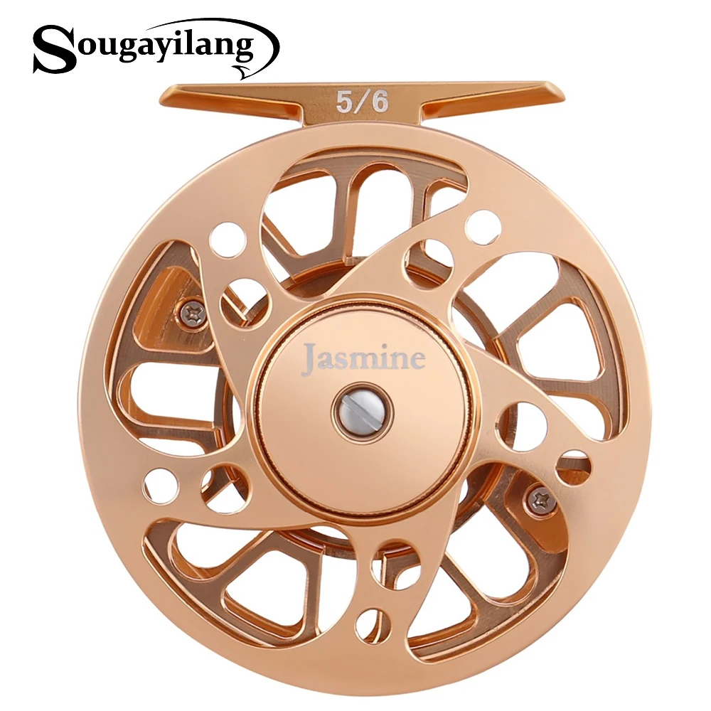 Sougayilang Fly рыболовная Катушка левый и правый ручной обмен 5/6 режущие Рыболовные
