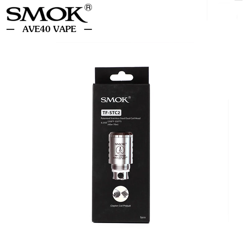 5 шт. оригинальная сменная катушка Smok TFV4 TF STC2/TFV4 Quadrupl/TF S6/TFV4 T3 Тройная для SMOK