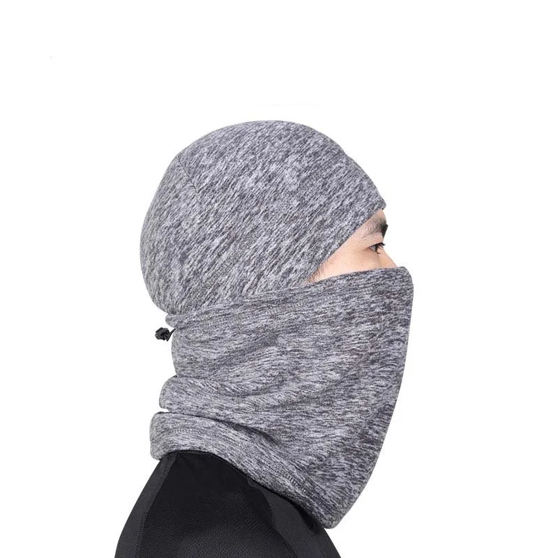 Пыленепроницаемая велосипедная маска ветрозащитная Зимняя Теплая Флисовая для