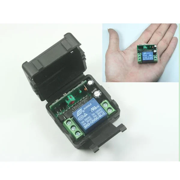 Бесплатная доставка 12В 1ch беспроводной переключатель системы дистанционного