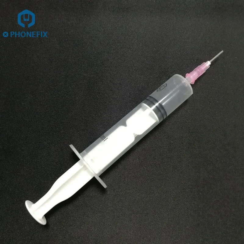 10 мл припой игла усилитель шприц Плунжер инжектор Диспенсер + 5 шт. игл для