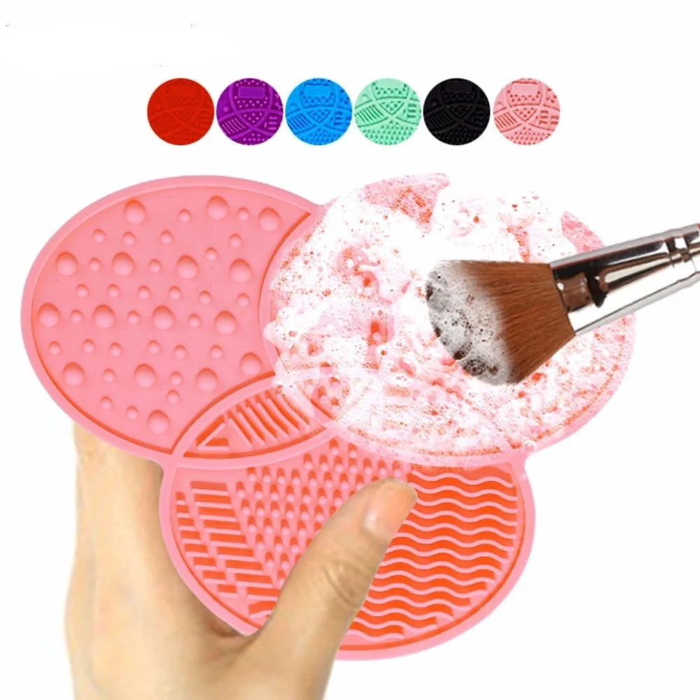 Новые Силиконовые кисти для макияжа моющие чистящие инструменты косметические