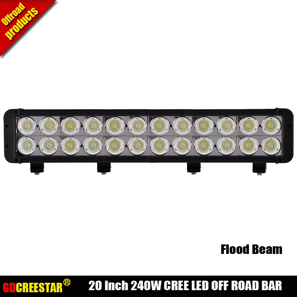 Светодиодная балка высокой мощности 20 дюймов 240 Вт 24 светодиода|led light bar|lights barled