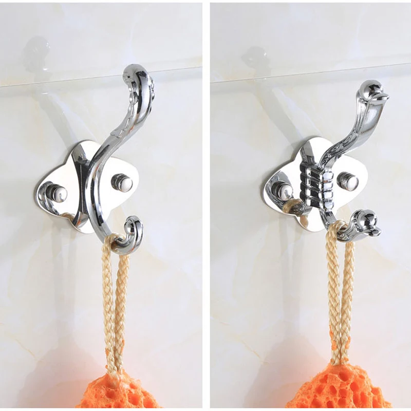 BalleenShiny винтажный винтовой крючок для хранения, декоративная ткань, пальто, шляпы, вешалка для мелочей, держатель для полотенец, сплав, гаджеты, крючки