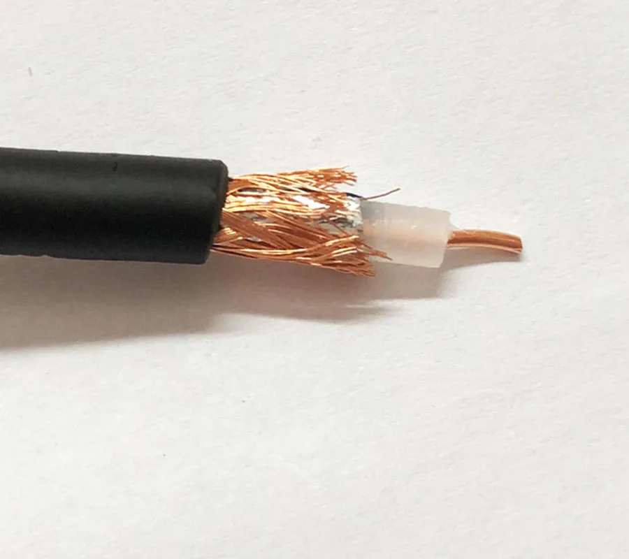 10 м RG58 В переменного тока 50 3 РЧ коаксиальный кабель RG 58 проводов кабеля 50ohm 1/2/3/5 15 20