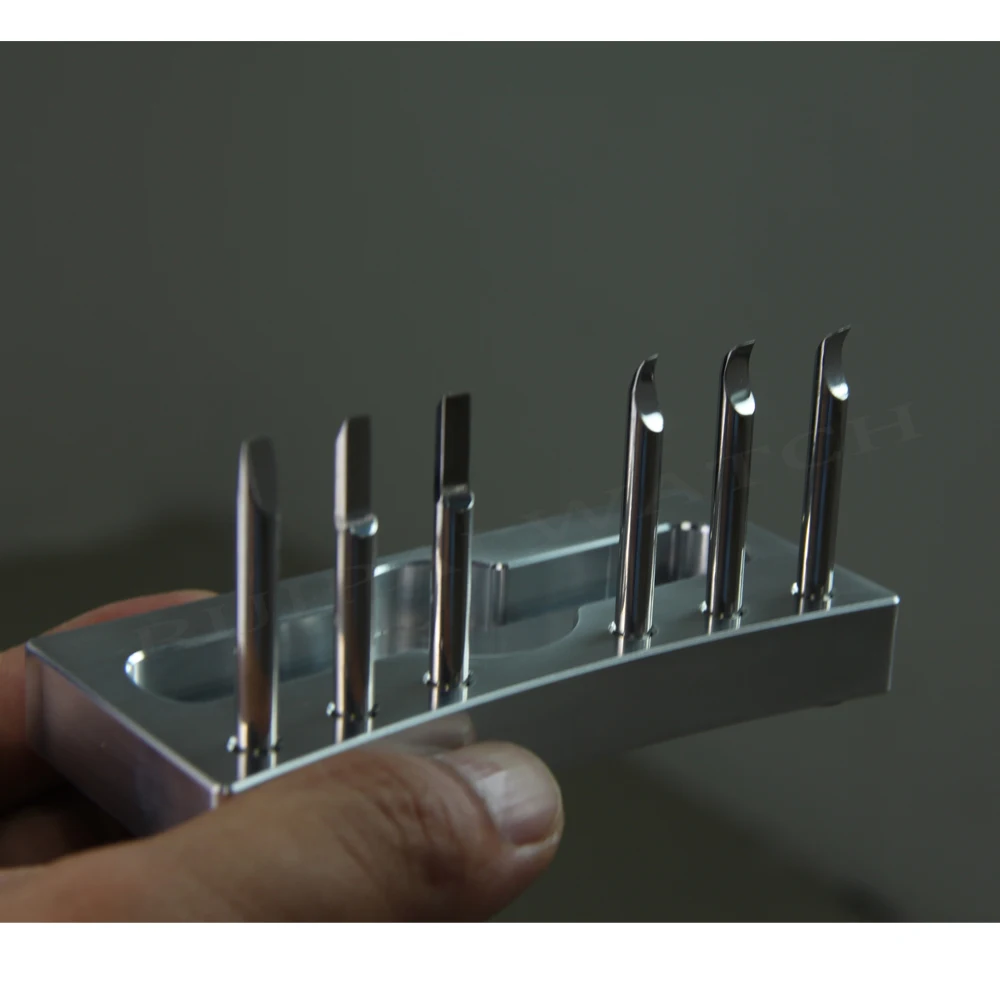 

Free Shipping Watch Caseback Opening Lever Tool Pry with 6pc Replaceable Tip