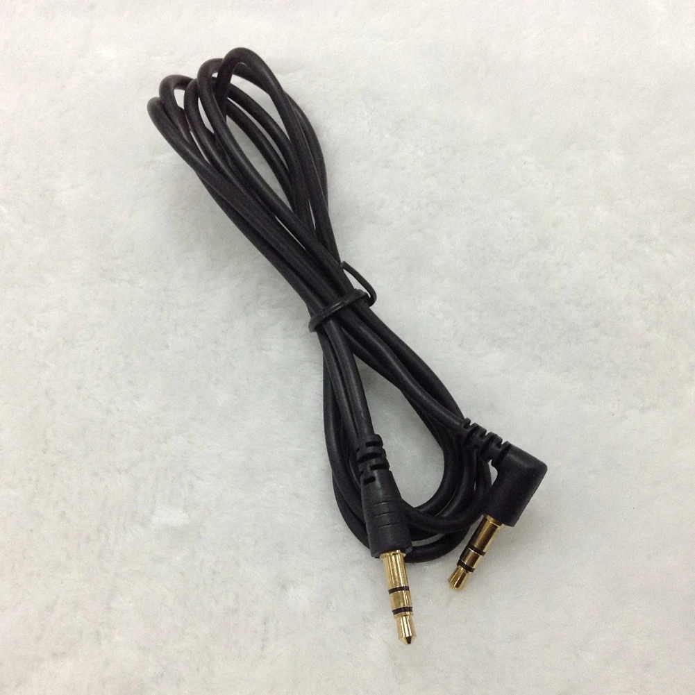 1 м аудио кабель позолоченный штекер-штекер 3 5 мм разъем AUX вспомогательный |