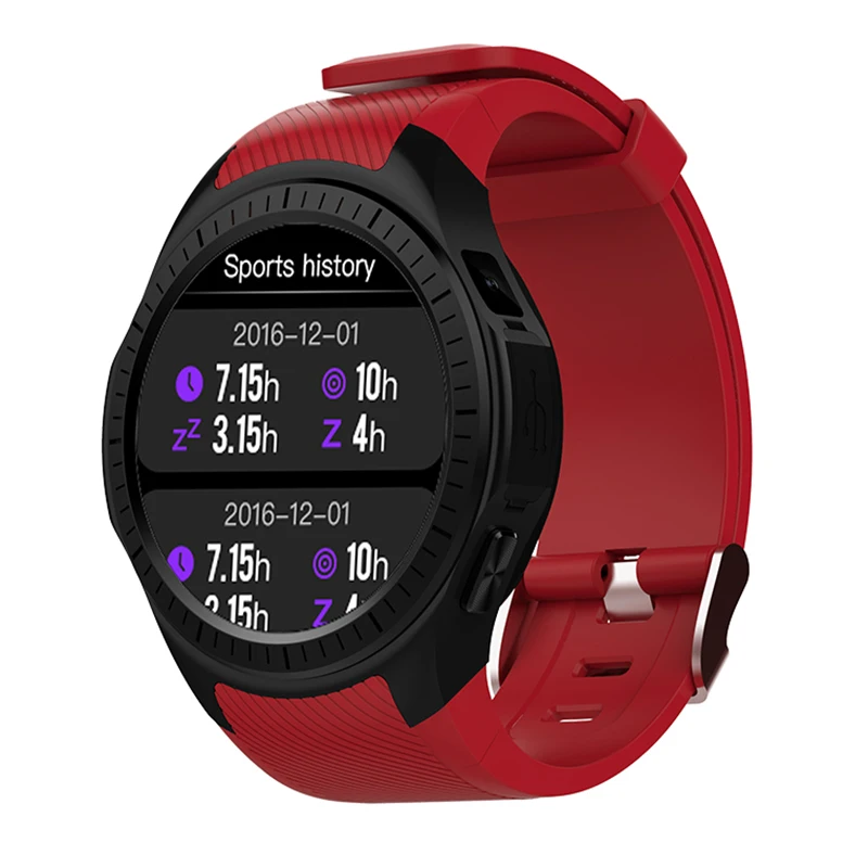 Microwear L1 Smartwatch телефон 1 3 дюйм Bluetooth GPS измерение пульса Шагомер монитор сна