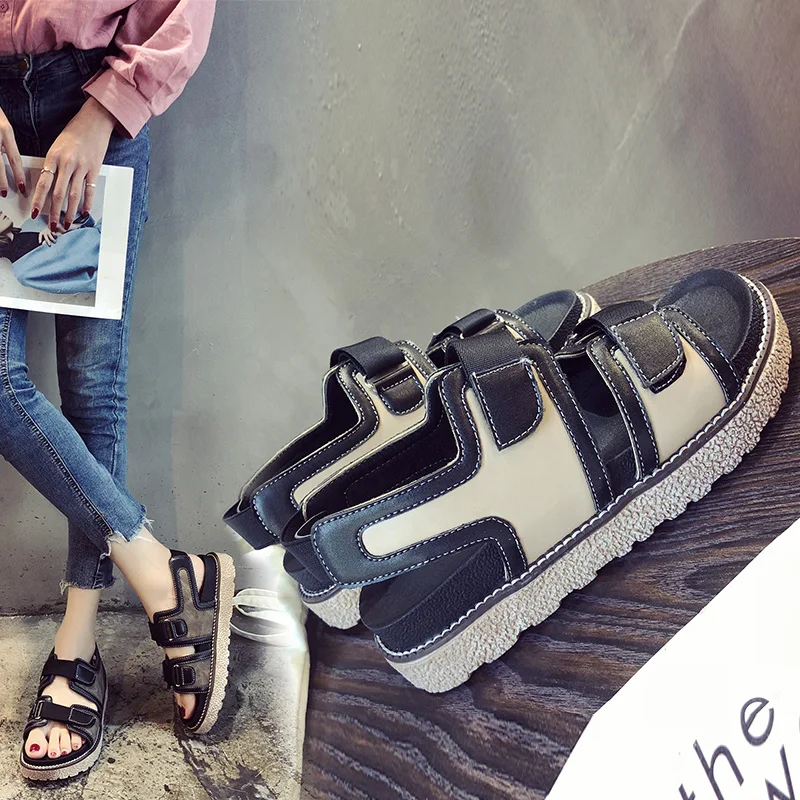 2018 Summer Sandals Women footwear Open Toe Platform Gladiator Casual Shoes High quality fashion student shoes | Обувь