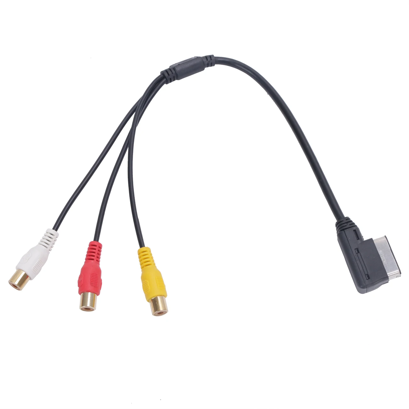 Для VW для Audi AMI AUX MDI MMI кабель адаптер A3 A4 A6 A7 A8 Q5 Q7 R8 RCA 3RCA DVD видео аудио вход провод