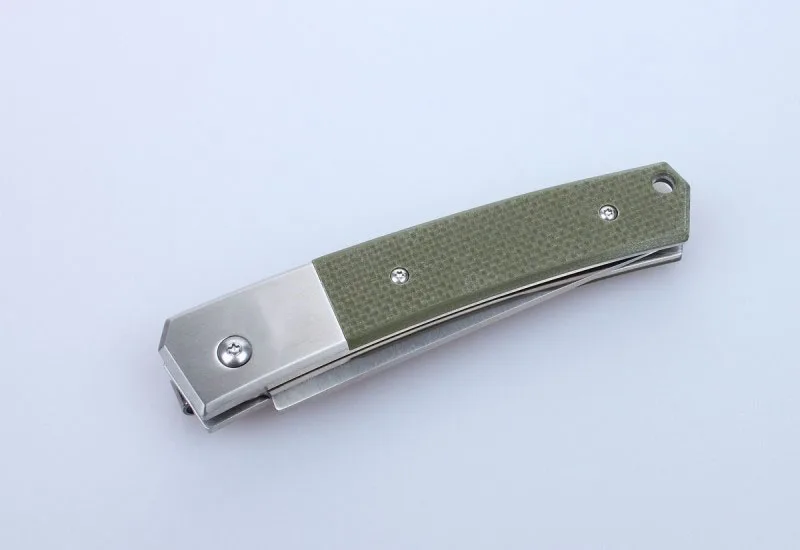 Ganzo G7361 Складной нож 440C Лезвие G10/деревянная ручка Открытый Отдых выживания Дайвинг карманный нож супер военный Топ нож s