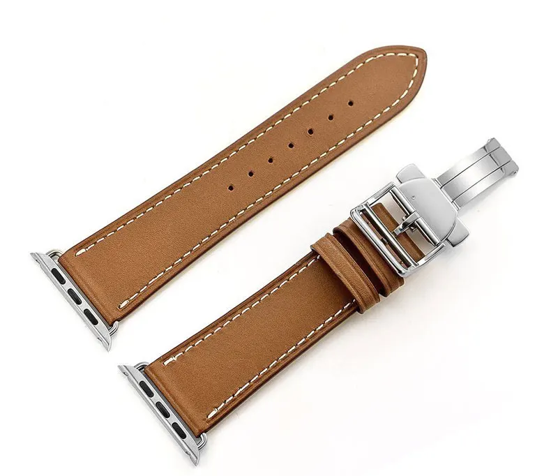 Кожаный ремешок для Apple watch band 4 44 мм 40 мм iwatch band 42 мм 38 мм браслет с пряжкой для Apple watch 4 3 21