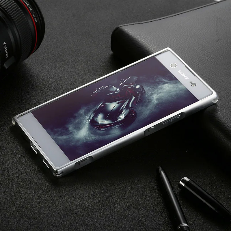 Чехол для sony XA1 Ultra G3221 G3223 с металлическим покрытием чехол матовой задней крышкой