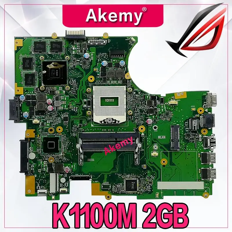 

Akemy PU551JH Laptop motherboard For Asus PU551JH PU551J PU551 Test original mainboard N15P-Q1 Quadro K1100M 2GB Video card