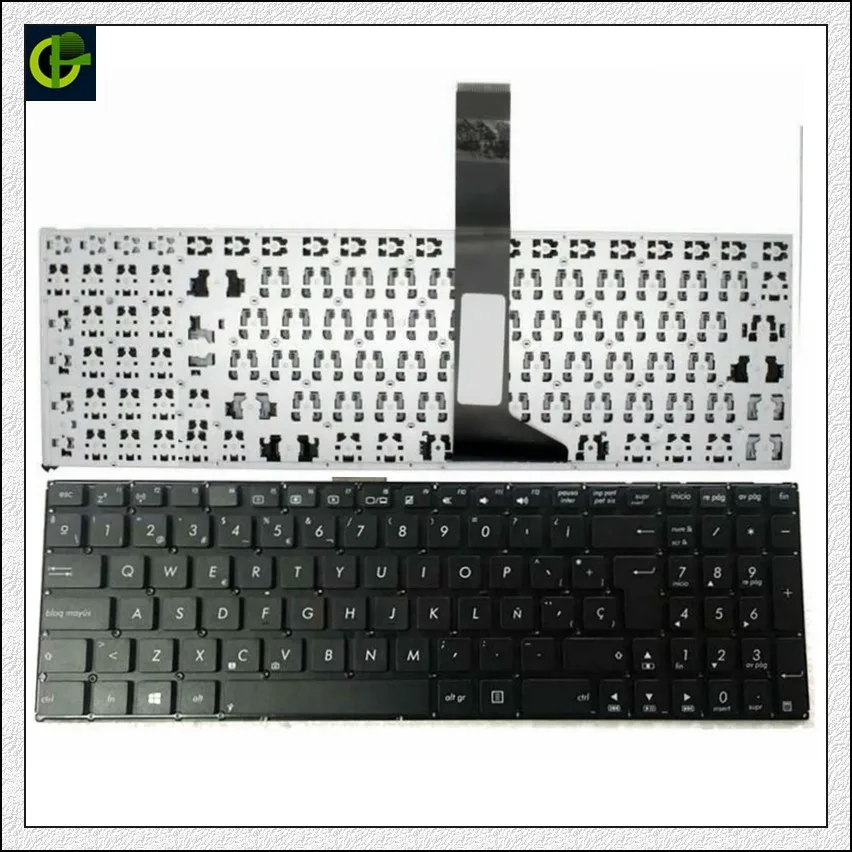

Spanish Keyboard For ASUS F750 F750J F750JA F750JB F750JN F552MD F552V F552VL F552W F552WA X501V Black SP Latin LA keyboard