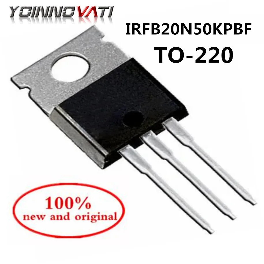 10 шт. FB20N50K IRFB20N50K IRFB20N50KPBF TO-220 N канал Dojo эффект 20A 500V 100% новый и оригинальный |
