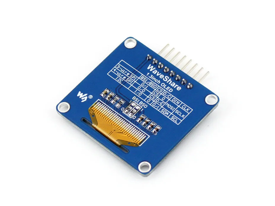 Бесплатная доставка 1 8 дюймовый OLED интерфейсы SPI/I2C изогнутый/горизонтальный