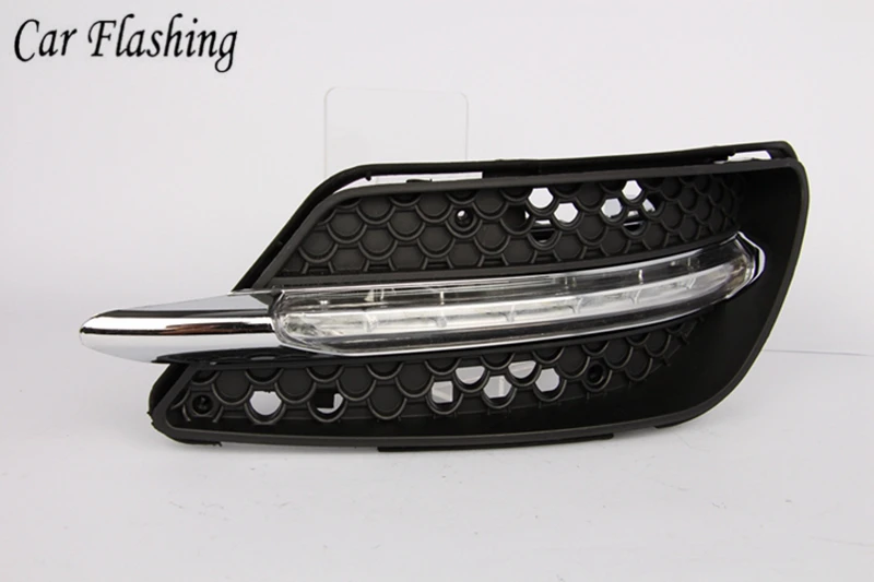 1 комплект светодиосветодиодный для Mercedes W204 c260 C300 Sport 2007 2008 2009 2010 2011 дневной свет