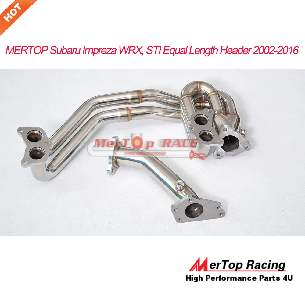 MERTOP RACE нержавеющий WRX равномерной длины | STI Legacy GT Fore ster XT Header 2002 2016|turbo turbo turbo|turbo